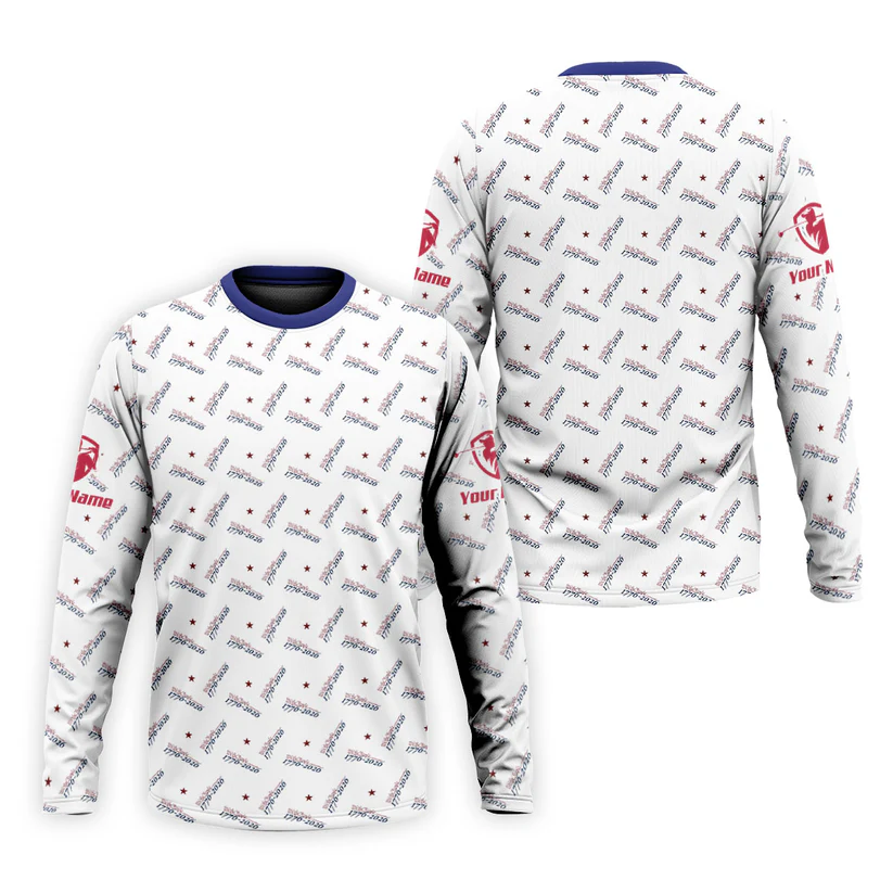 We The People 1776-2026 White Golf Shirt, 250th Anniversary Patriotic Golf Shirt, Golf Shirts For Men, Polo For Men