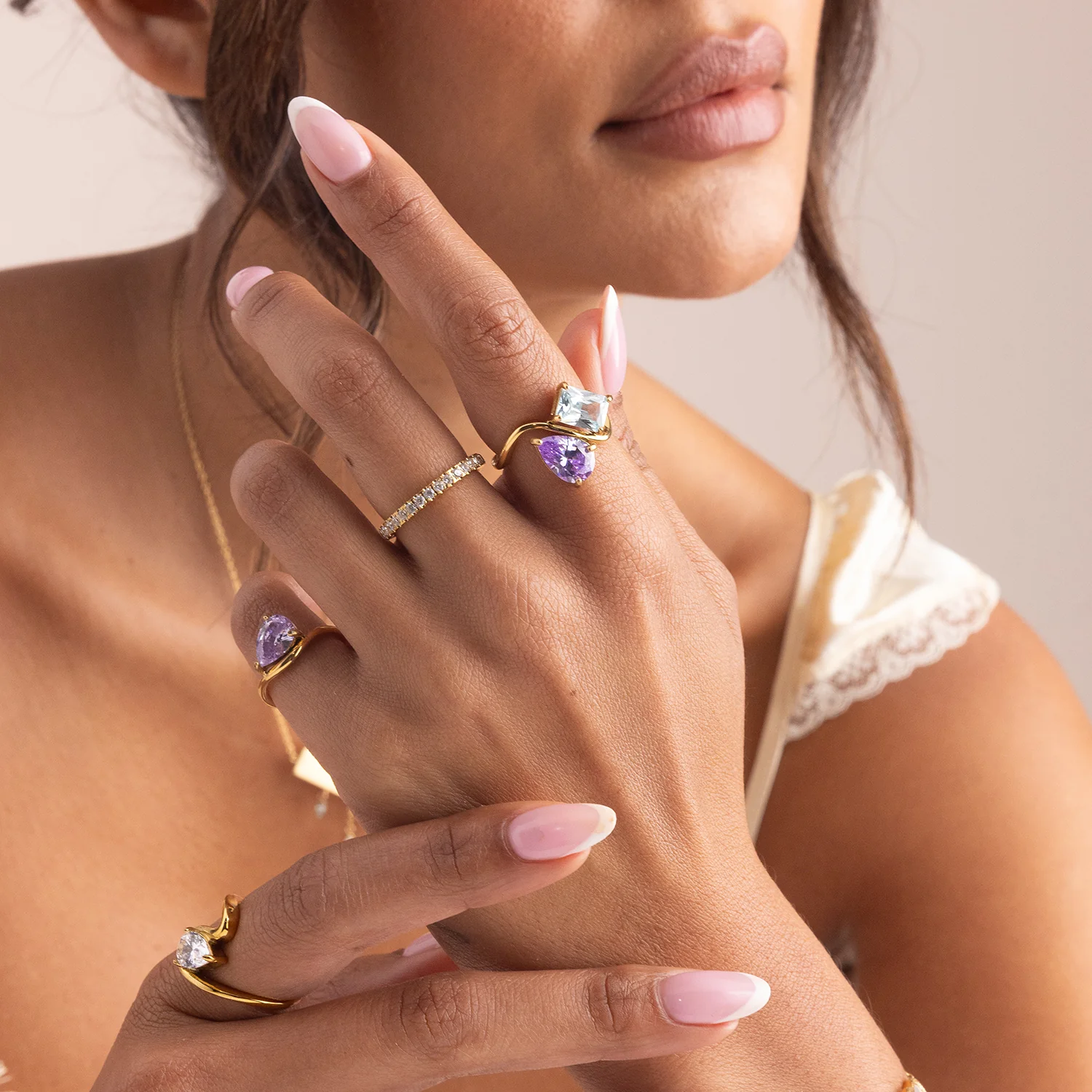 Bijone Birthstone Ring