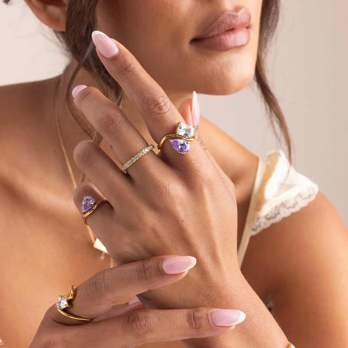 Bijone Birthstone Ring