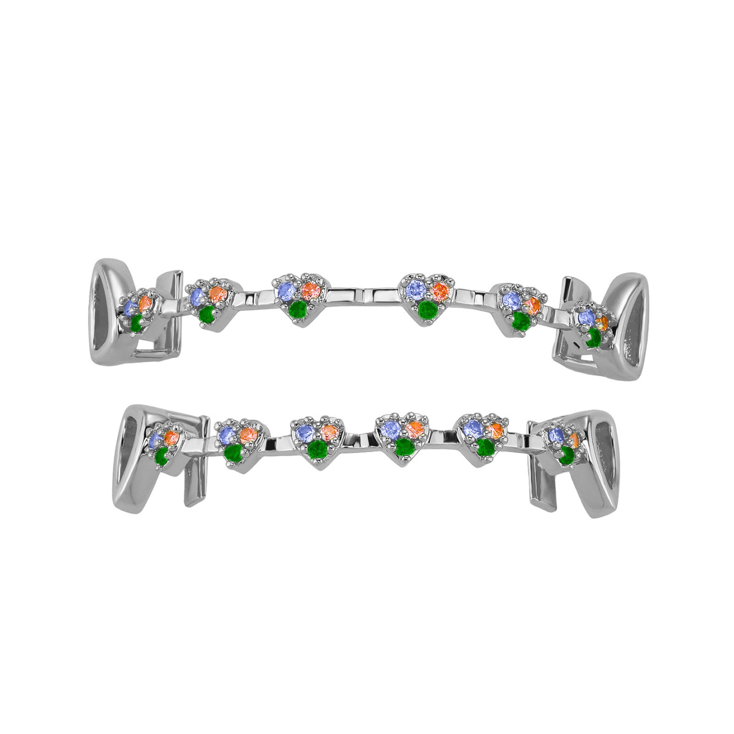Heart Braces Grillz