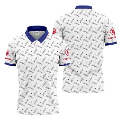 We The People 1776-2026 White Golf Shirt, 250th Anniversary Patriotic Golf Shirt, Golf Shirts For Men, Polo For Men