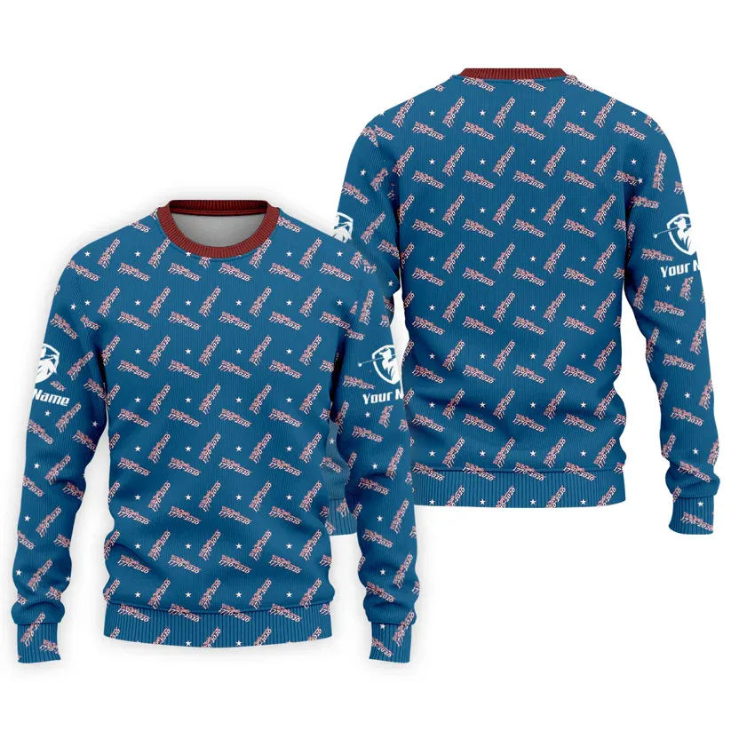 We The People 1776-2026 Navy Golf Shirt, 250th Anniversary Patriotic Golf Shirt, Golf Shirts For Men, Polo For Men