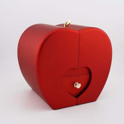 Daughter's 4-Leaf Clover"Lucky Charm"Necklace and Forever Rose Gift Box