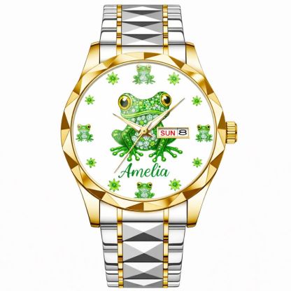 🐸Love Frogs - Personalized Name Watch