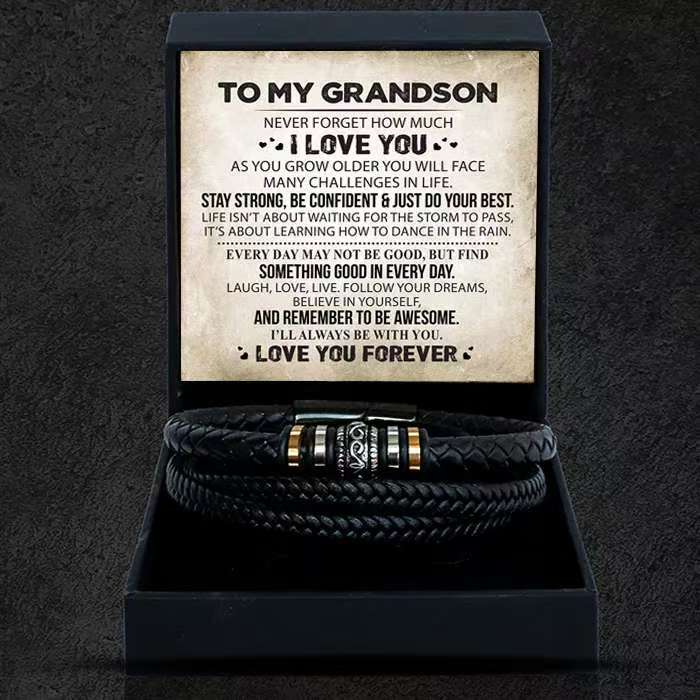 "To My Grandson - I Love You Forever"