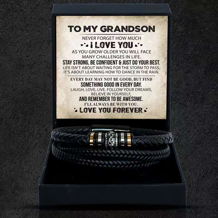 "To My Grandson - I Love You Forever"