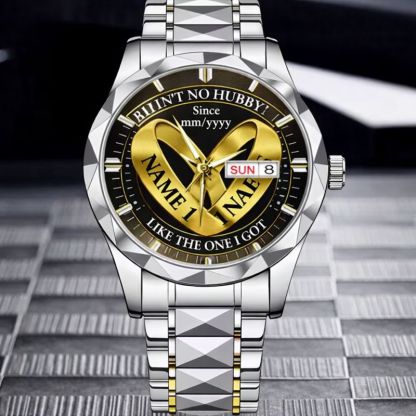 Wedding Rings - Custom Couple Names Watches