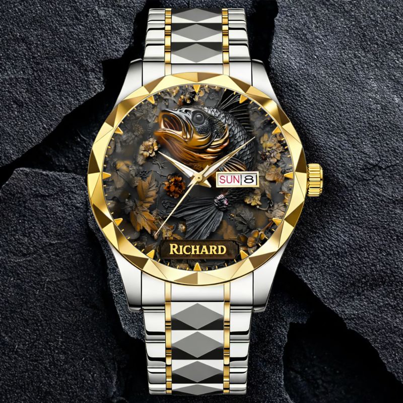 Love Hunting Life Watch – Personalized Fishing & Deer Watch