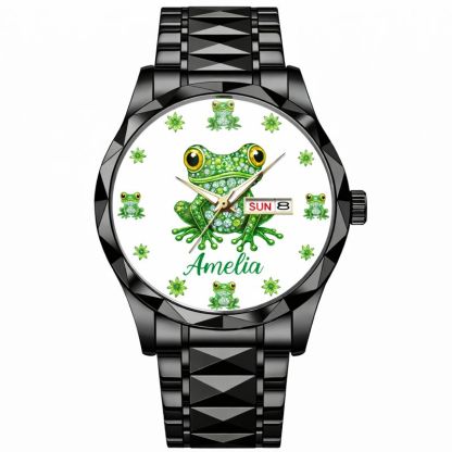 🐸Love Frogs - Personalized Name Watch
