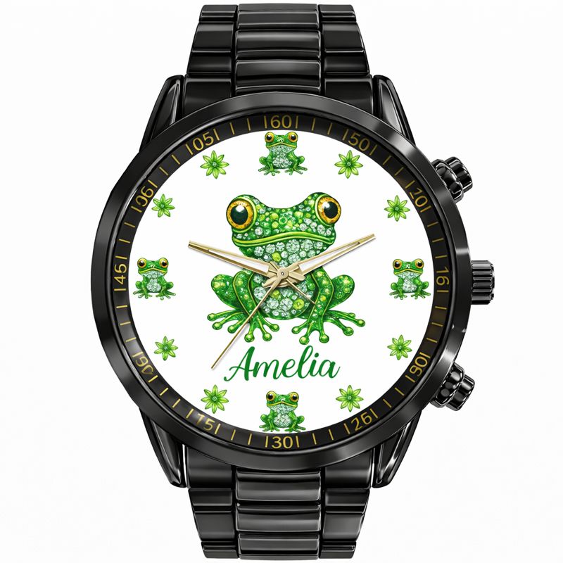 🐸Love Frogs - Personalized Name Watch