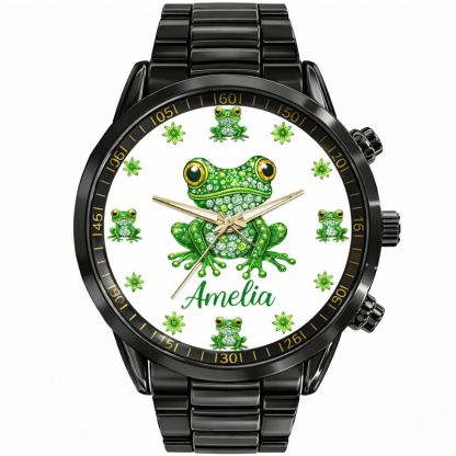 🐸Love Frogs - Personalized Name Watch
