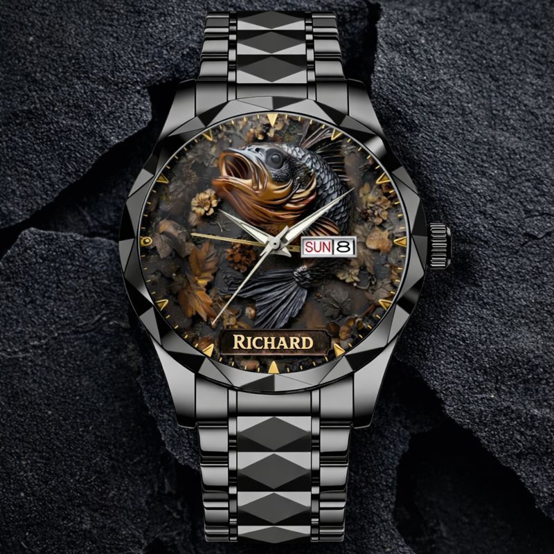 Love Hunting Life Watch – Personalized Fishing & Deer Watch