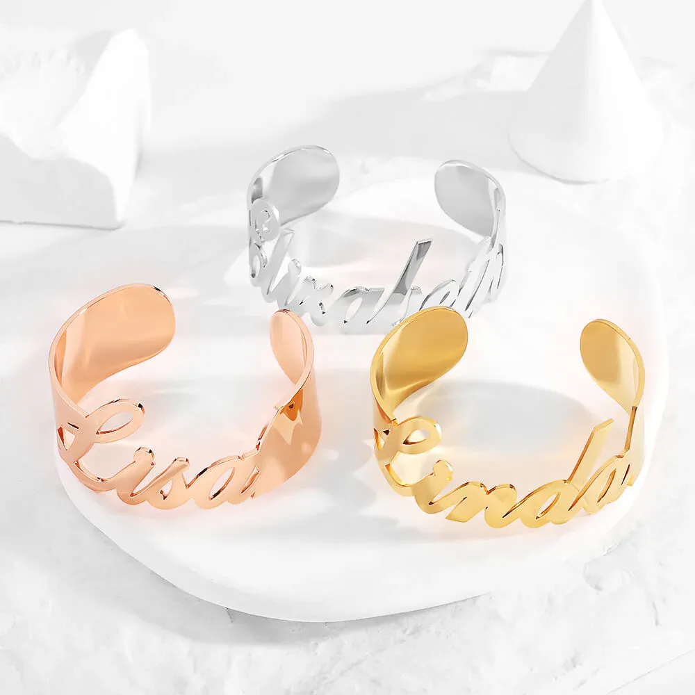 Personalized Name Bangle