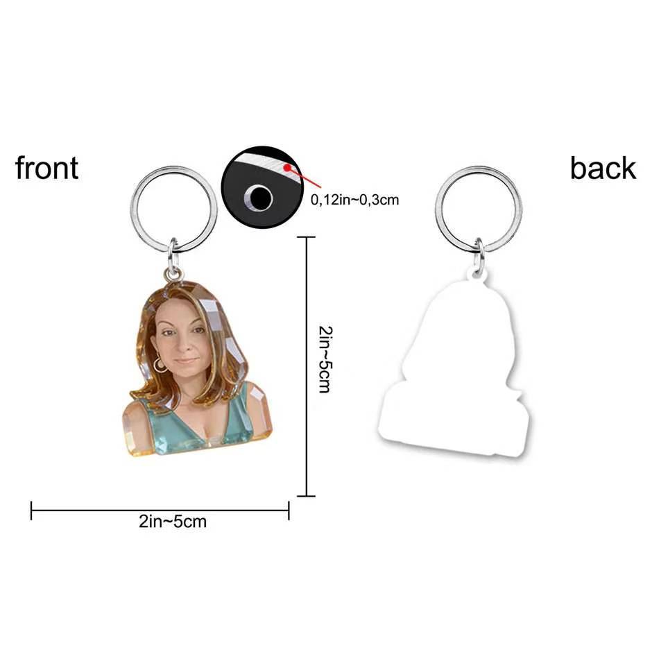 Love Sewing - Personalized Sewing Keychain With Charms