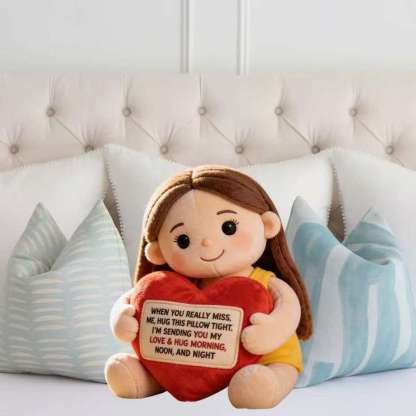 Memorial Gift For Lost Of Loved Ones - Personalized Memorial Faux Fur Shaped Pillow