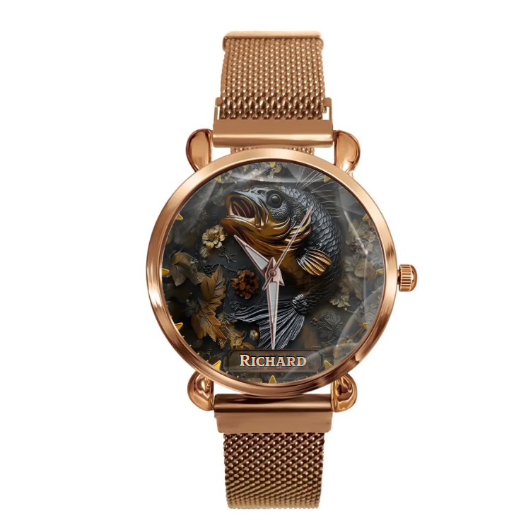 Love Hunting Life Watch – Personalized Fishing & Deer Watch