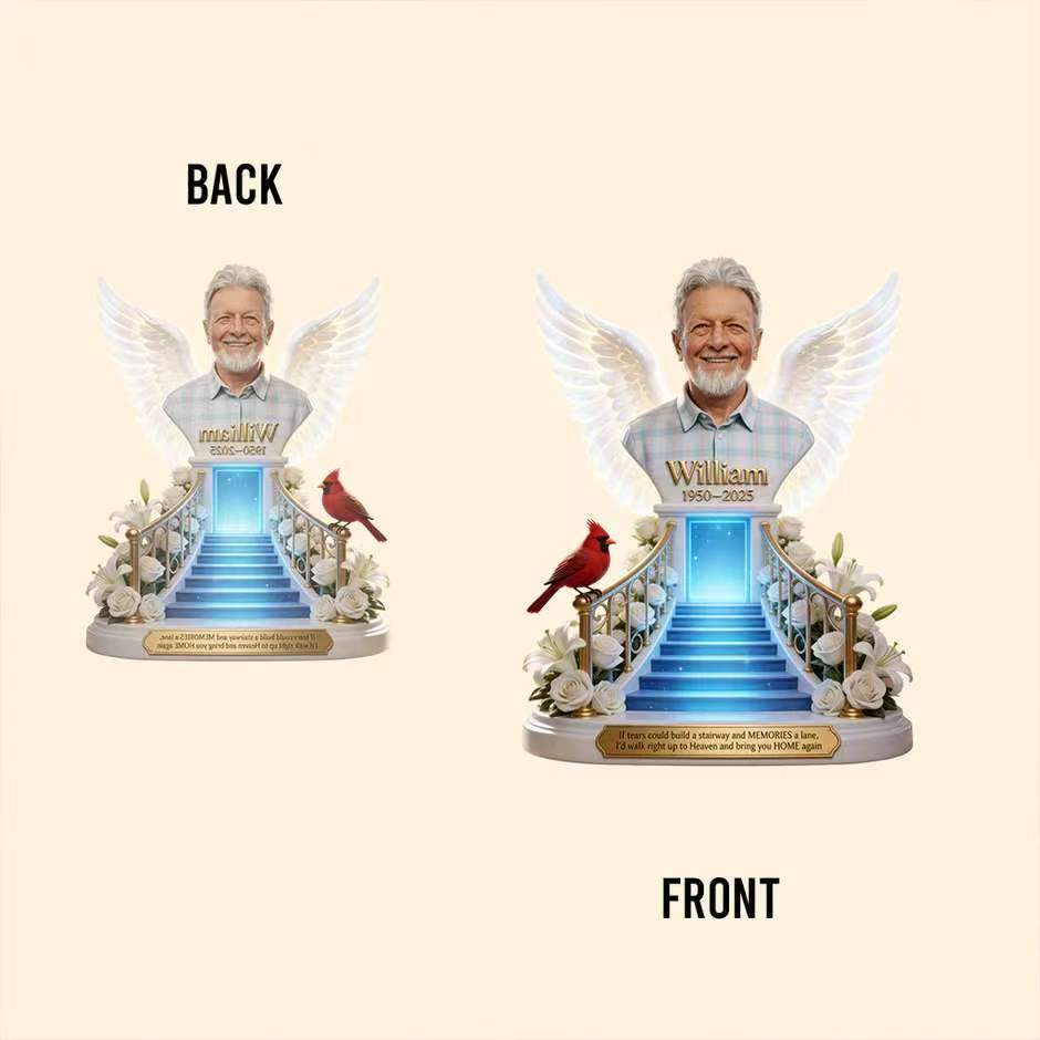 Memorial Gift - Personalized Memorial Custom Shaped Acrylic Plaque