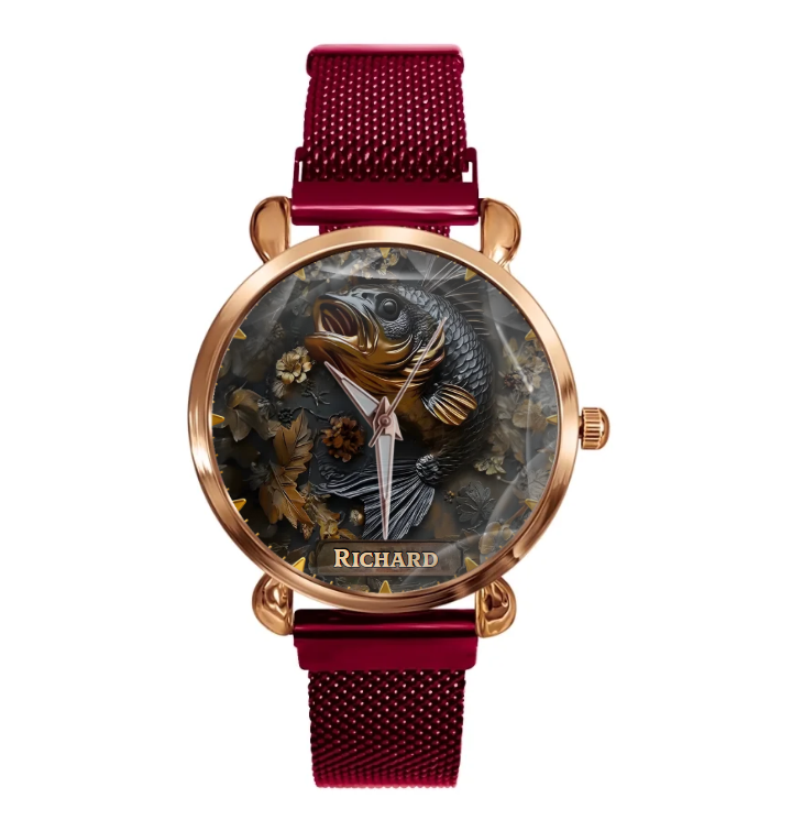 Love Hunting Life Watch – Personalized Fishing & Deer Watch