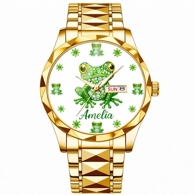 🐸Love Frogs - Personalized Name Watch