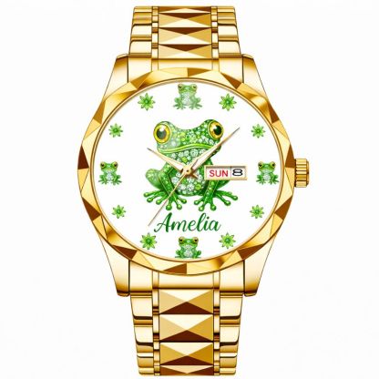 🐸Love Frogs - Personalized Name Watch