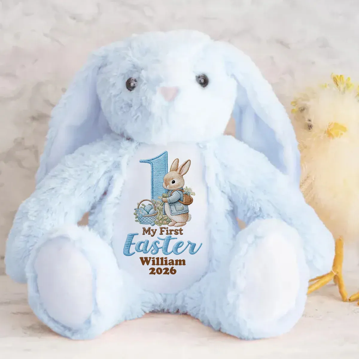 Baby's First Easter - Personalized Stuffed Bunny