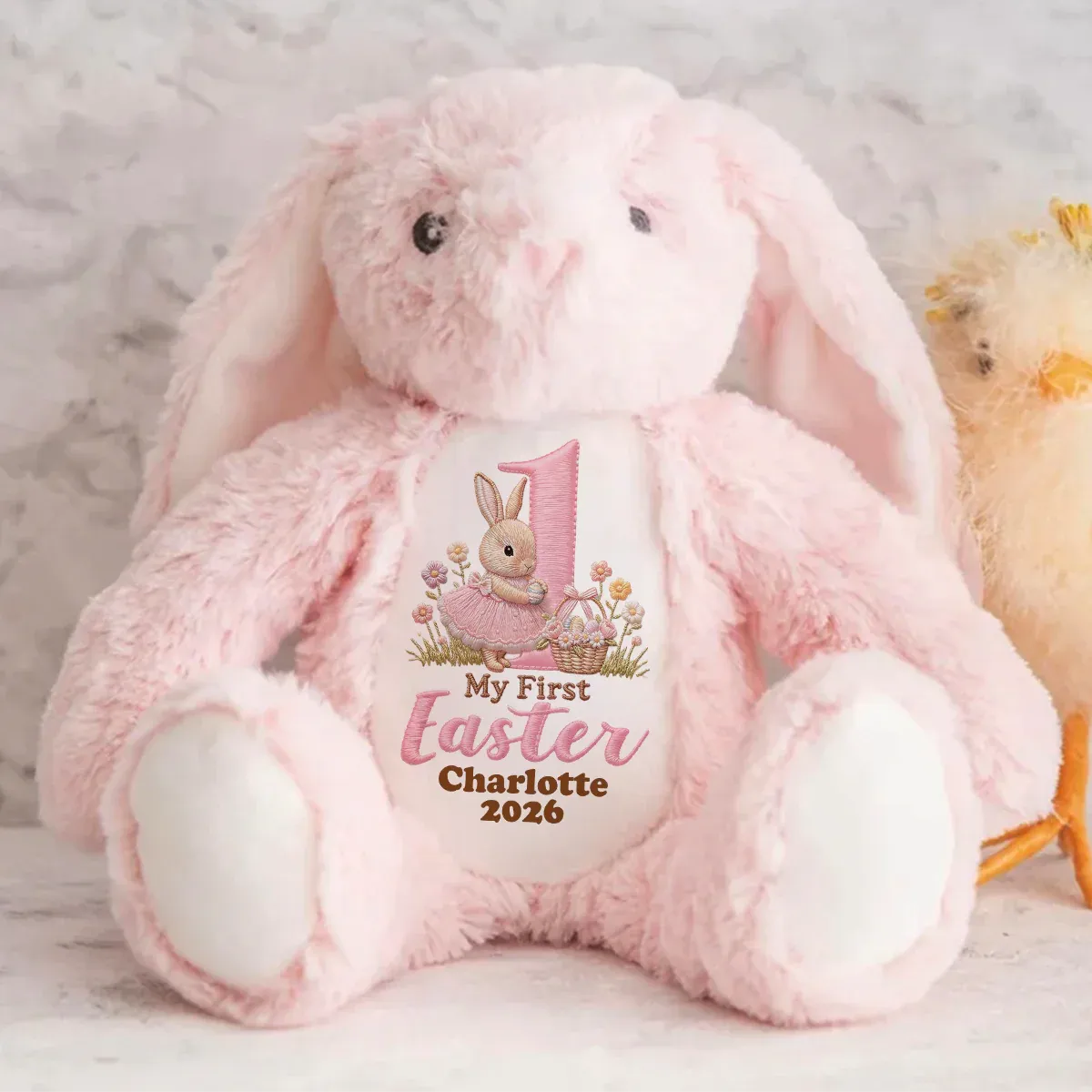 Baby's First Easter - Personalized Stuffed Bunny