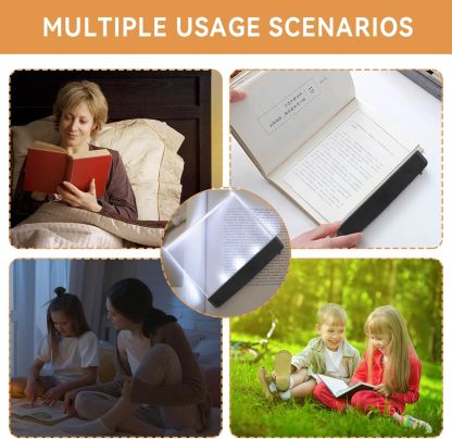 Multifunctional LED flat-panel night vision reading lamp