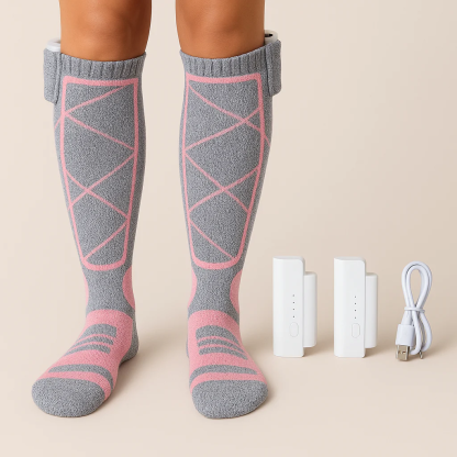 🔥 Heated Socks (Batteries Included)