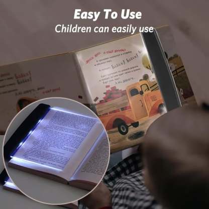 Multifunctional LED flat-panel night vision reading lamp
