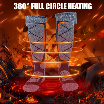 🔥 Heated Socks (Batteries Included)