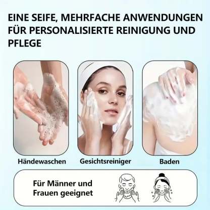 🔥Weihnachtsangebot 49 % RABATT🧼🍇Personalisierte Original handgemachte Kristalltraubenseife Sanfte Reinigungsseife