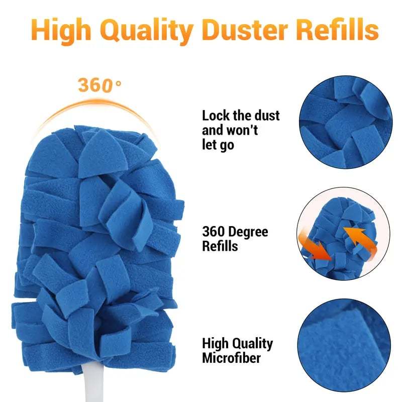 ✨ 360° Electrostatic Duster Refills — The Sustainable Choice for a Dust-Free Home