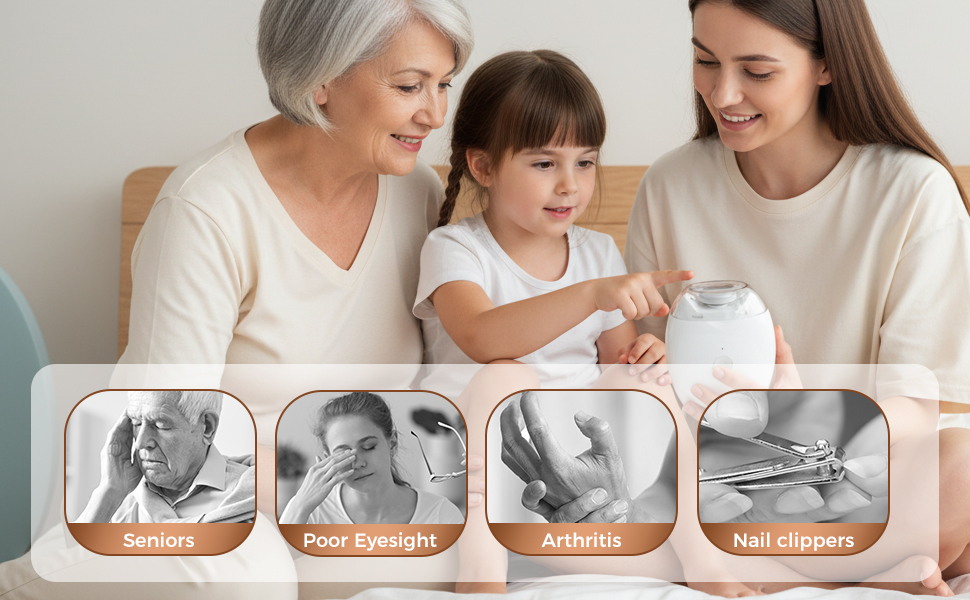 Universal Automatic Fingernail Grinder