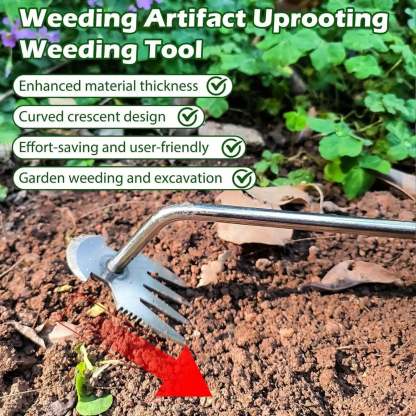 🔥Limited TimePromotion 50% OFF⛏ New Weeding Artifact Uprooting Weeding Tool