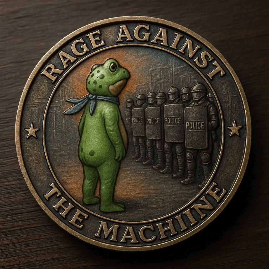 Portland Frog Coin