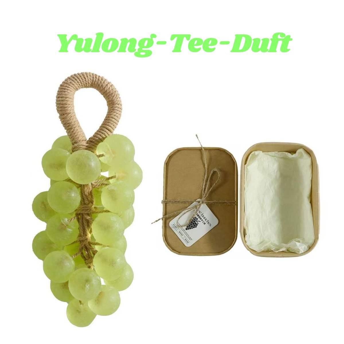 🔥Weihnachtsangebot 49 % RABATT🧼🍇Personalisierte Original handgemachte Kristalltraubenseife Sanfte Reinigungsseife