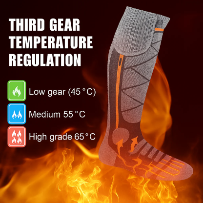 🔥 Heated Socks (Batteries Included)