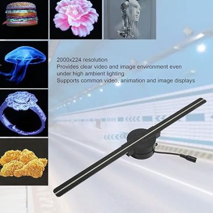 🔥Halloween Sale 70% OFF🔥3D Hologram LED Fan Projector