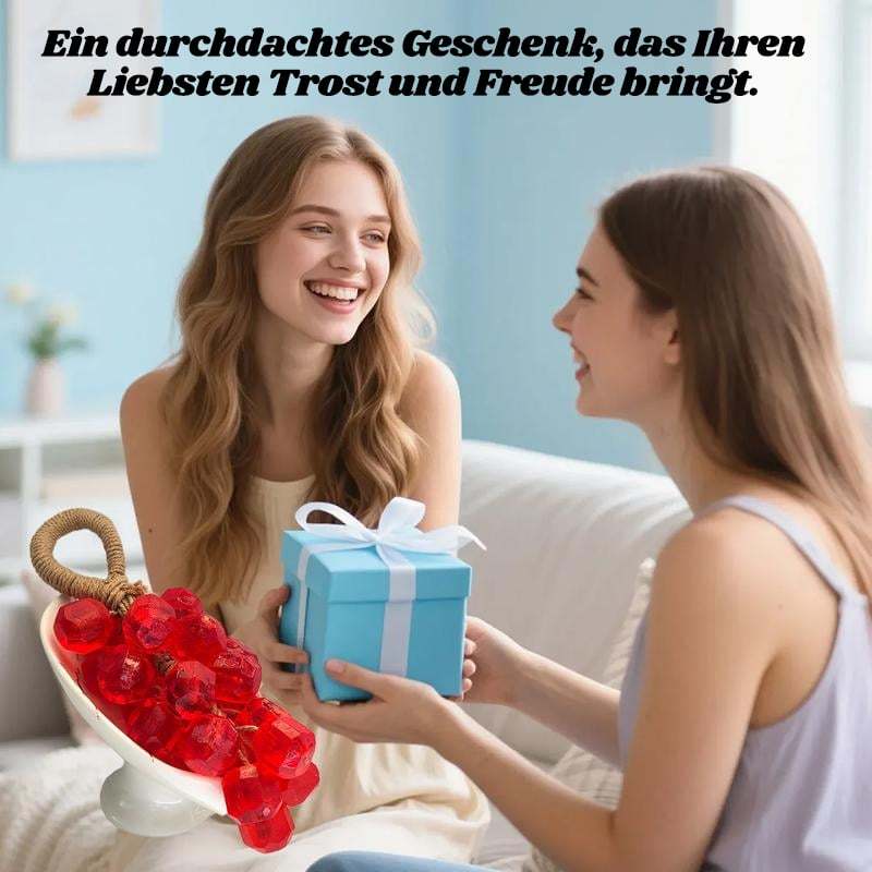 🔥Weihnachtsangebot 49 % RABATT🧼🍇Personalisierte Original handgemachte Kristalltraubenseife Sanfte Reinigungsseife