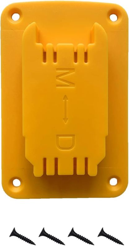 5Packs Tool Holders for DeWalt 14.4V/18V/20V & Milwaukee  M1818V lithium batteries tool mounting base electric drill