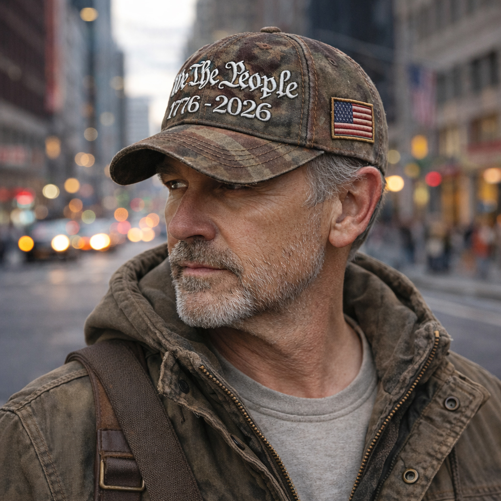 🏆Flash Sale 60% OFF - 🇺🇸 We The People – 1776–2026 Patriotic Commemorative Cap