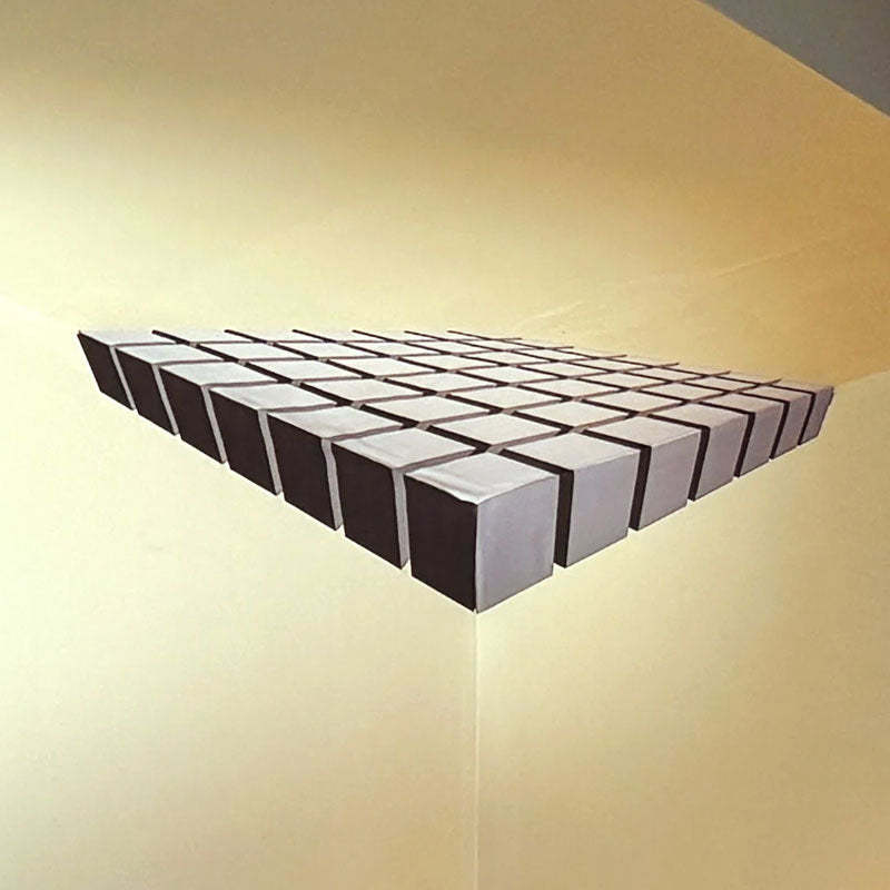 3D Optical Illusion Corner Wall Decal