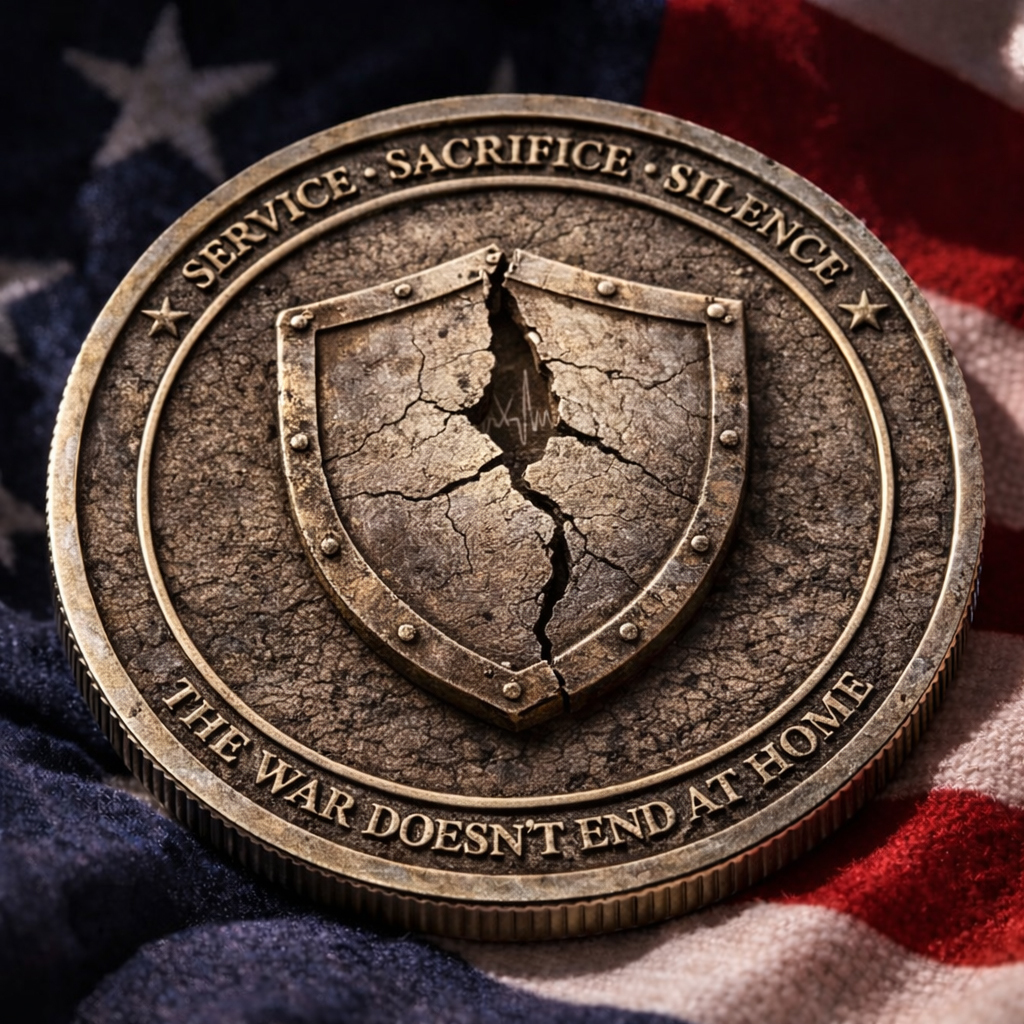🏆Flash Sale 60% OFF -  🇺🇸 Invisible Wounds – PTSD After the War Commemorative Coin