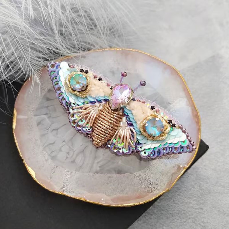 DIY Beaded Brooch Kit