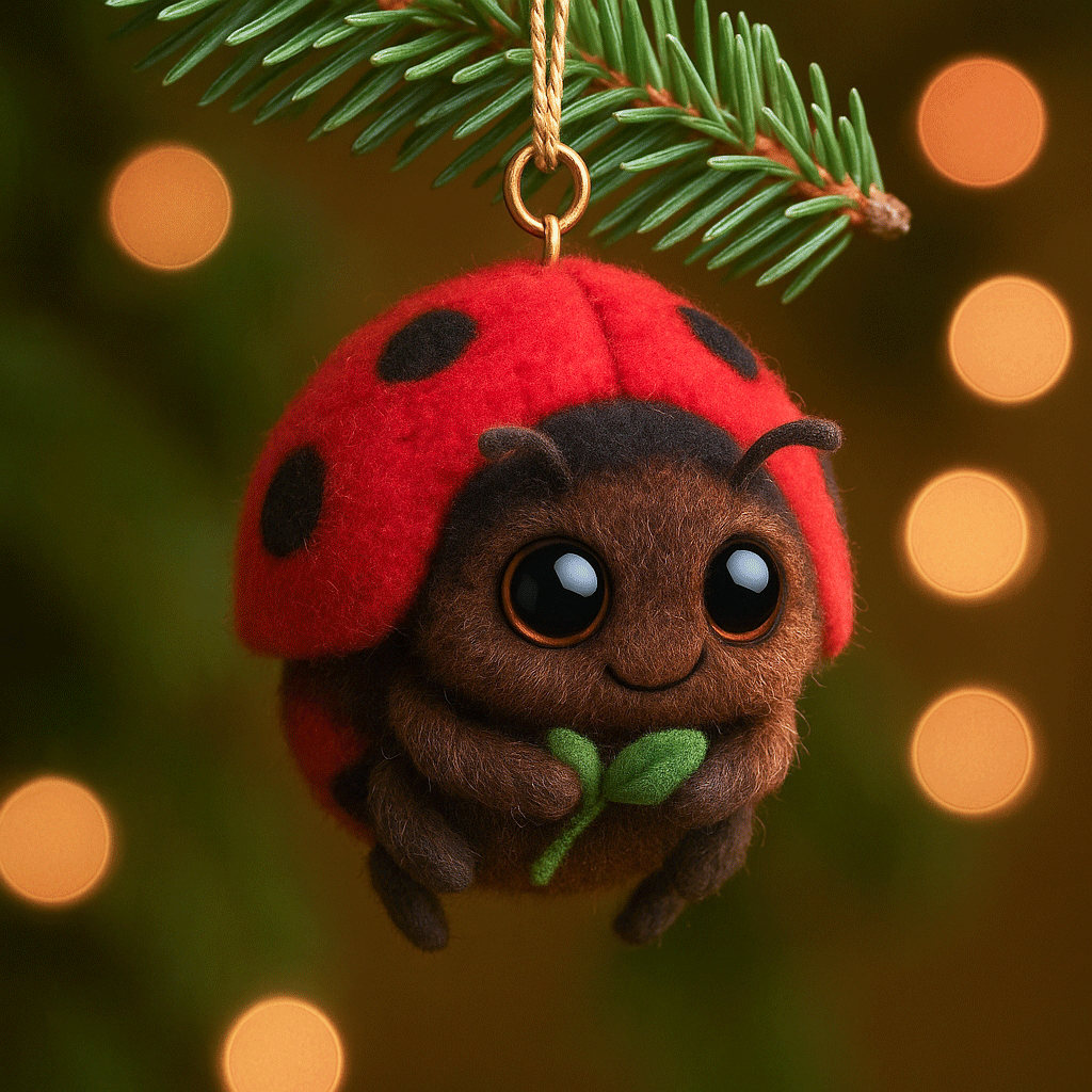 Tiny Bug Buddies Christmas Ornaments