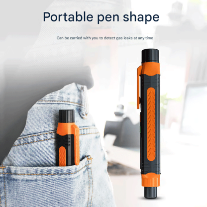 Natural Gas Leak Detector, With Audible & Visual Alarm