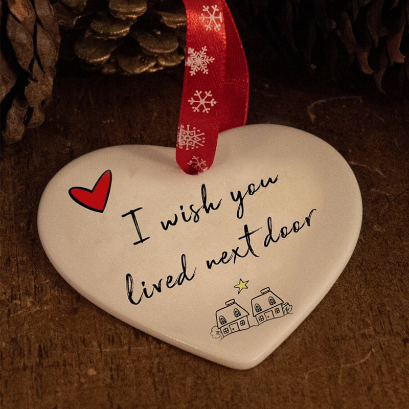 🌟LAST DAY SALE 49% OFF - Christmas Heart Hanging Ornament(BUY 5 GET FREE SHIPPING)