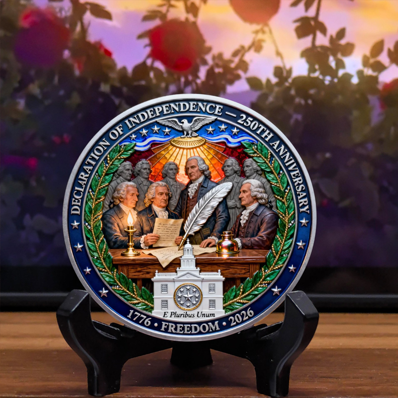 🏆Flash Sale 60% OFF - Declaration of Independence – 250th Anniversary Commemorative Coin
