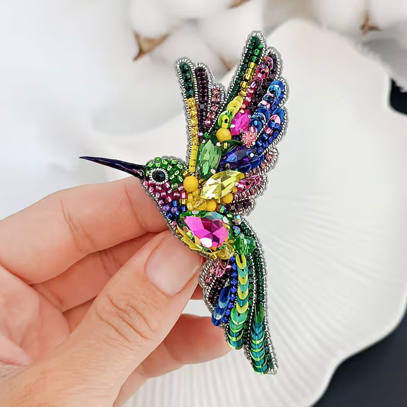 DIY Beaded Brooch Kit