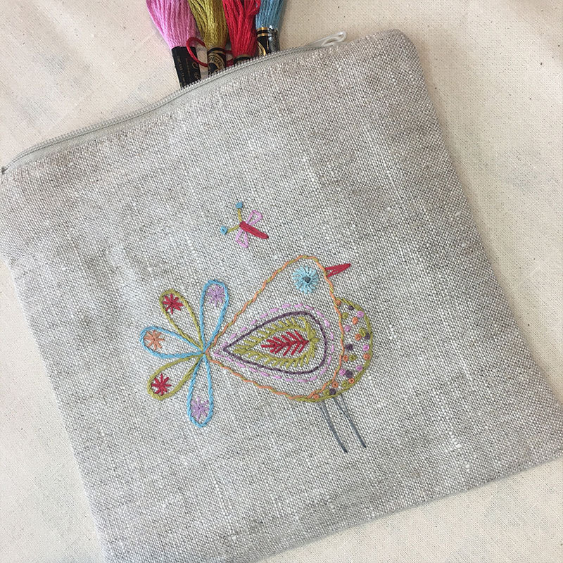 Water soluble embroidery transfers